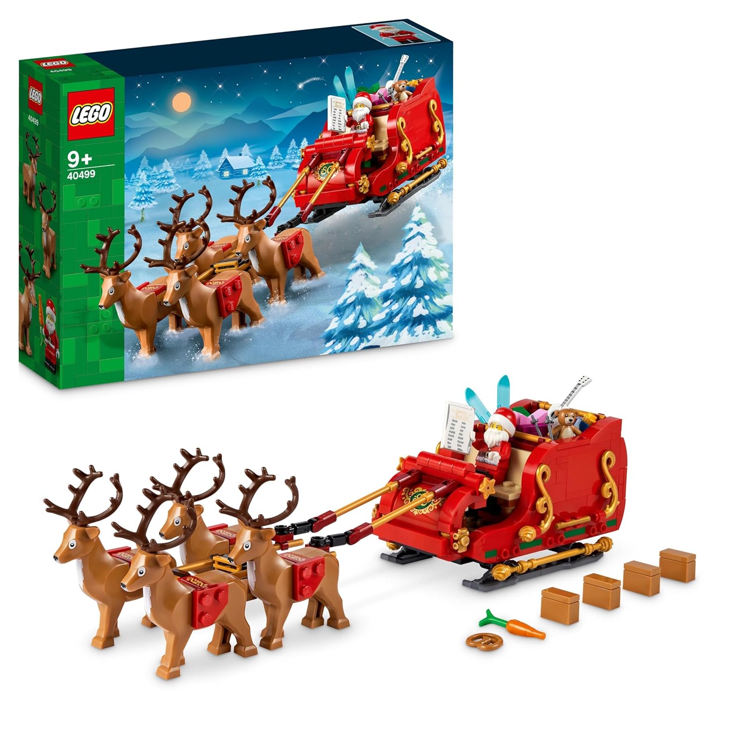 LEGO SANTA’S SLEIGH TOY 40499 BUILDING BLOCKS