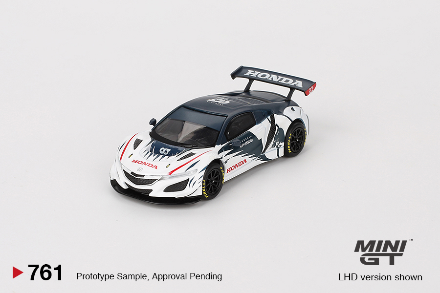 PREORDER MINI GT HONDA NSX GT3 EVO ALPHATAURI YUKI TSUNODA 