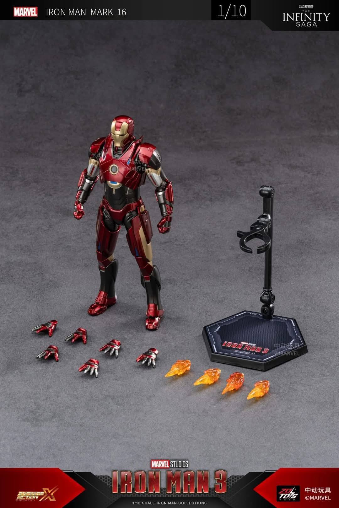 IRON MEN MK16 ACTION FIGURES