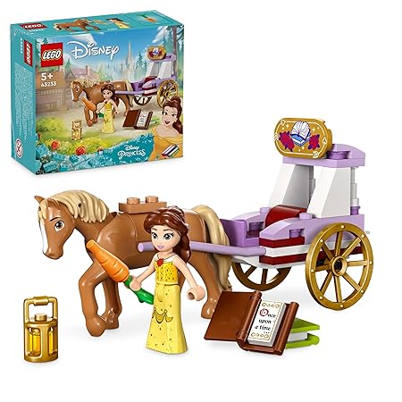 LEGO ? DISNEY PRINCESS BELLE’S STORYTIME HORSE CARRIAGE 62 PIECES