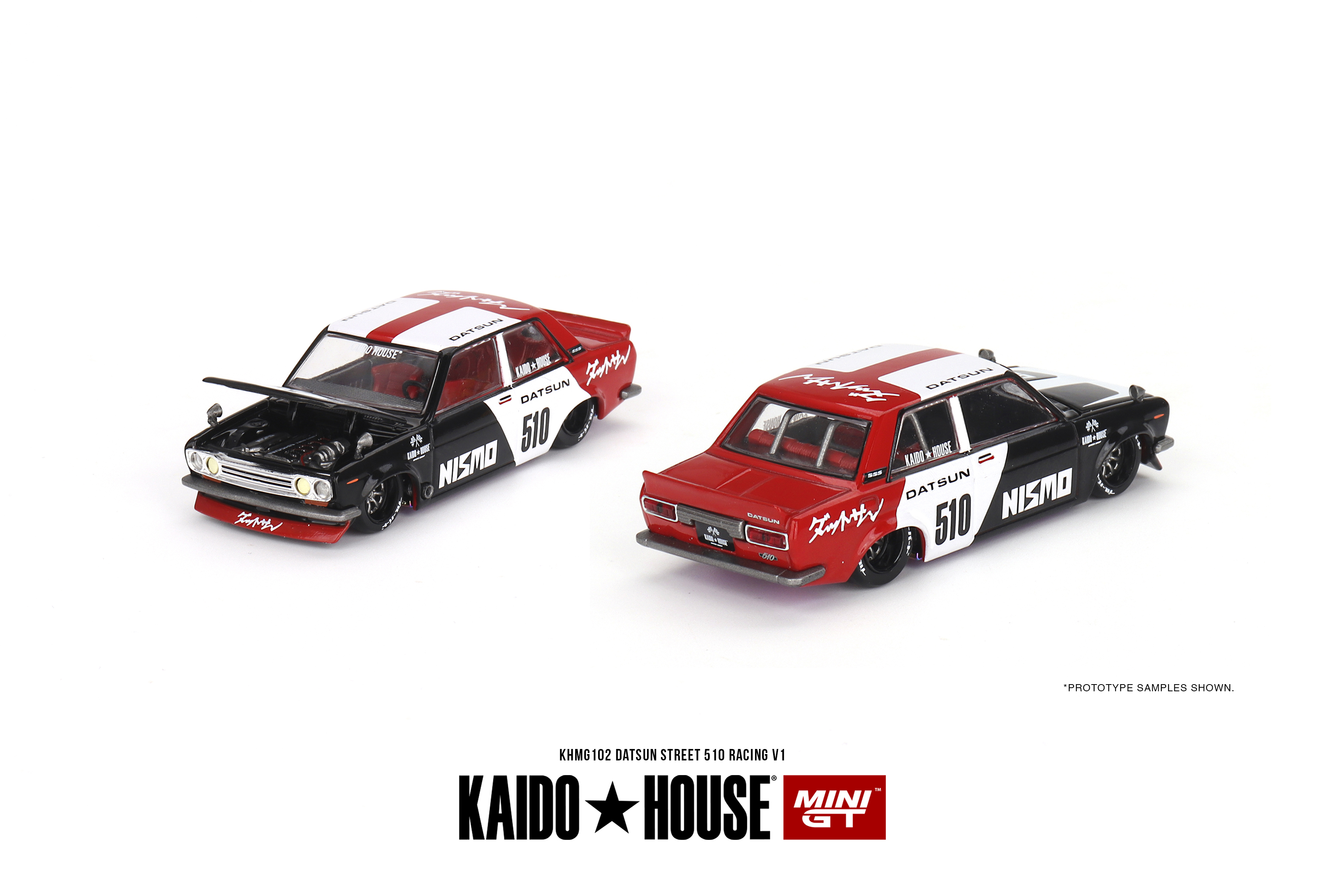 PREORDER MINI GT DATSUN STREET 510 RACING V1