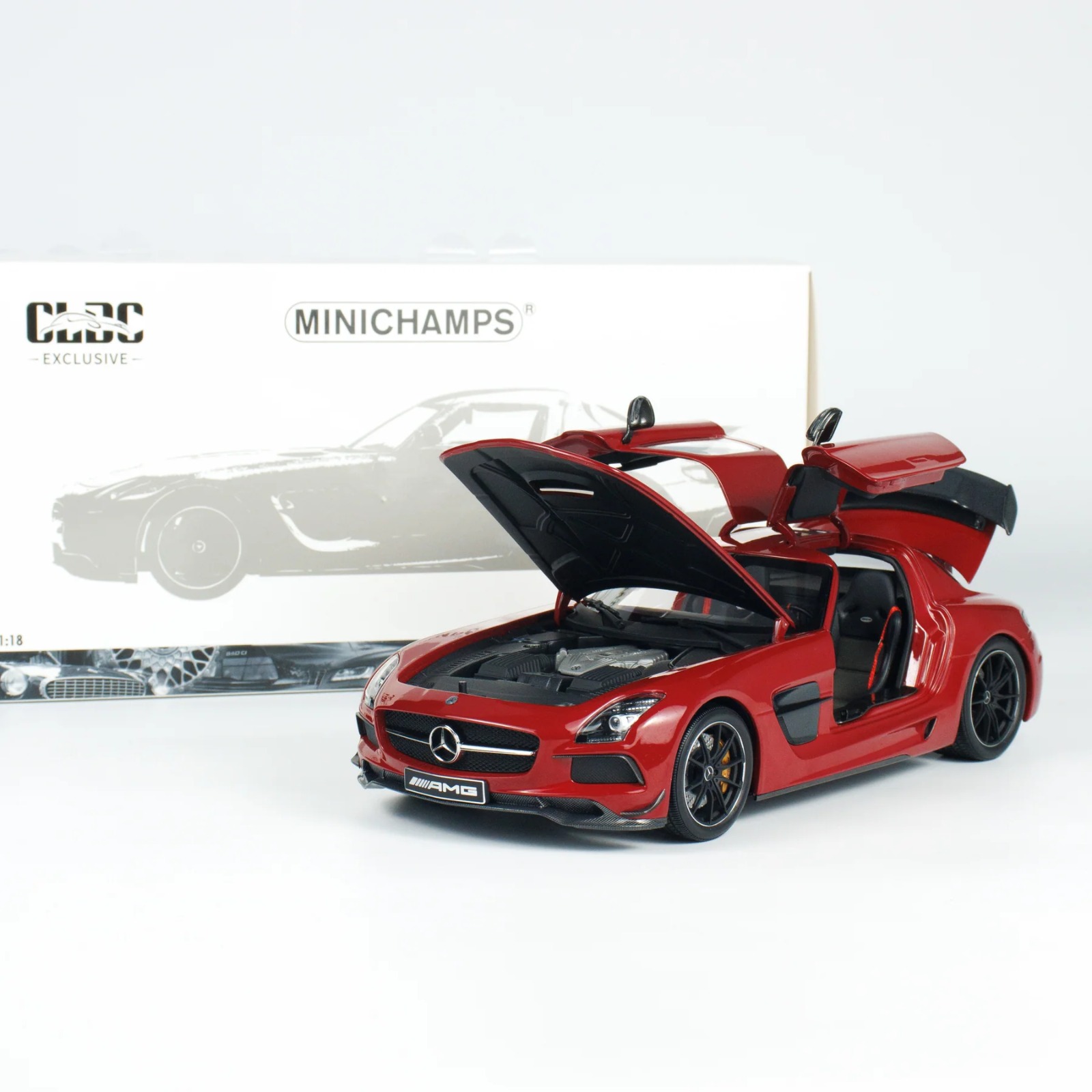 MERCEDES-BENZ AMG SLS BLACK SERIES 2013 RED