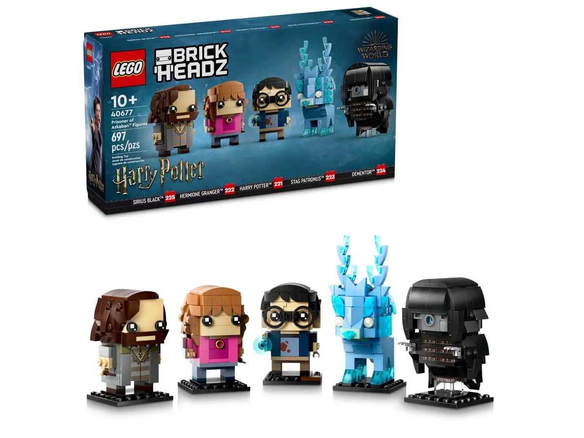 LEGO HARRY POTTER BRICKHEADZ PRISONER OF AZKABAN FIGURES 