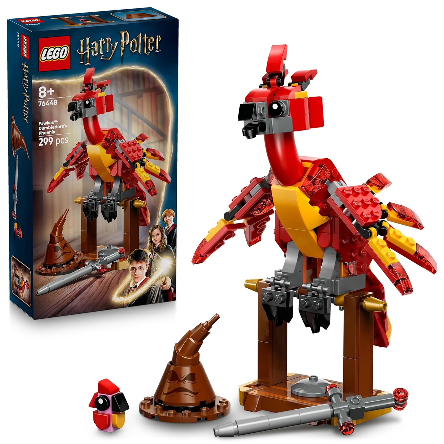 LEGO HARRY POTTER FAWKES DUMBLEDORE’S PHOENIX 