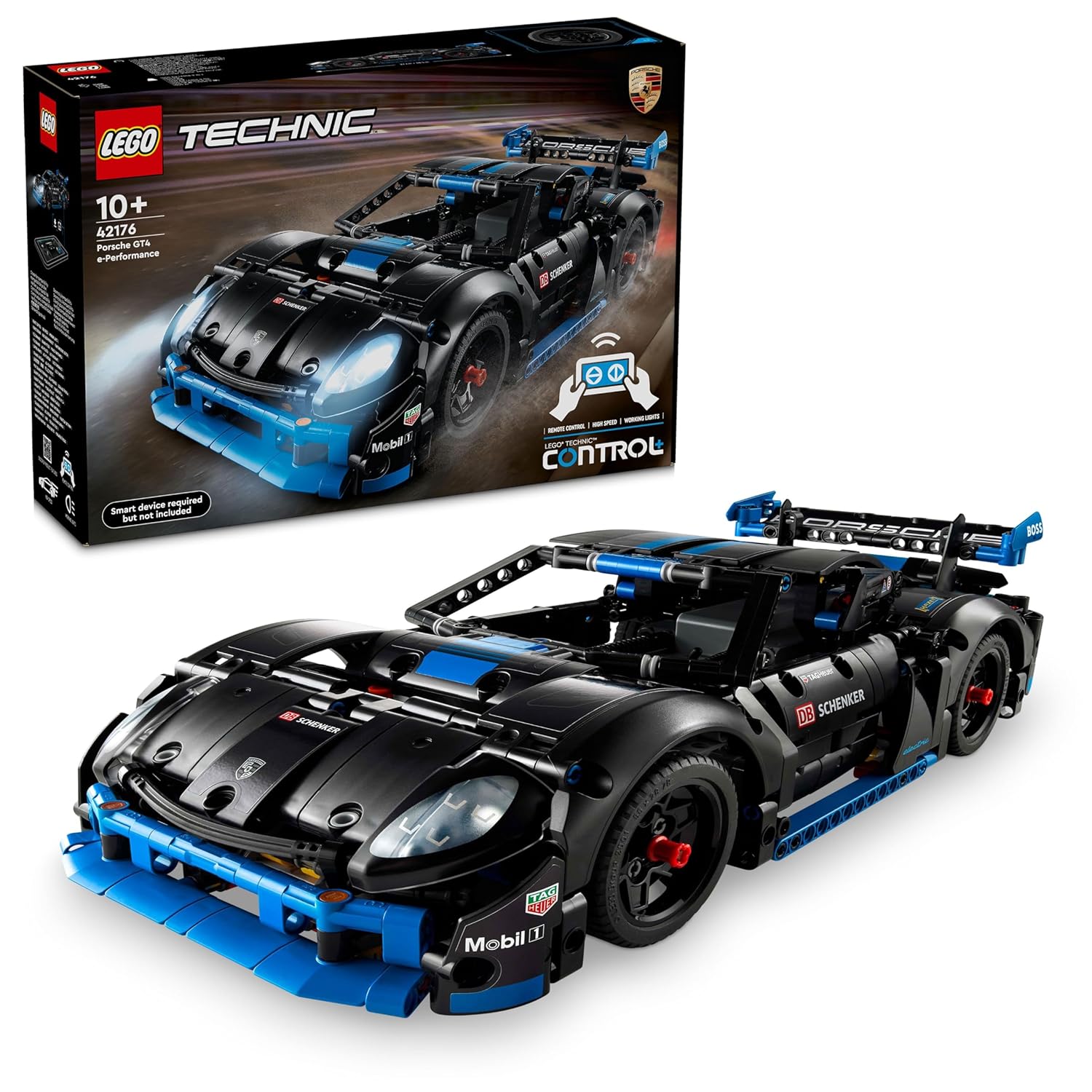 LEGO TECHNIC PORSCHE GT4 E-PERFORMANCE RACE CAR TOY 