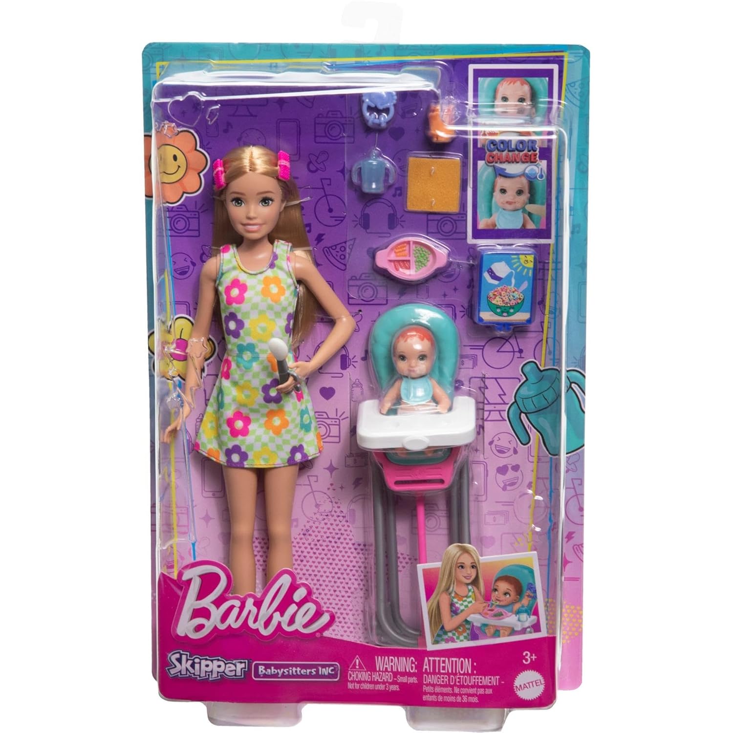 BARBIEBABYSITTING SKIPPER DOLL
