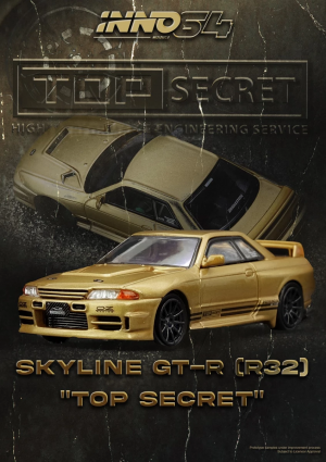 TOP SECRET BNR32 GTR 650R  GOLD