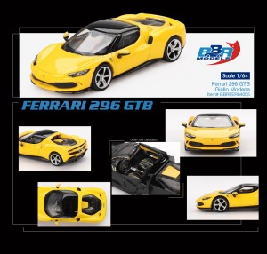 FERRARI 296 GTB GIALLO MODENA    