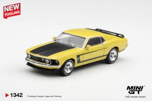 PREORDER FORD MUSTANG BOSS 302 1969 BRIGHT YELLOW