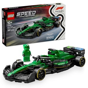 CHAMPIONS ASTON MARTIN ARAMCO F1 AMR24 RACE CAR VEHICLE SET 77245 
