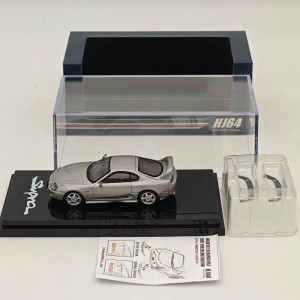 TOYOTA SUPRA RZ JZA80 WITH ACTIVE SPOILER PARTS  SILVER METALLIC