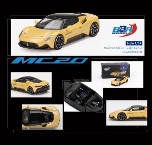MASERATI MC20 GIALLO GENIO YELLOW