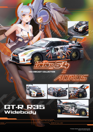 GTR R35 WIDEBODY AORUS X INNO64 LIMITED EDITION