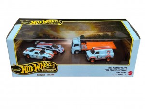 HOT WHEELS PREMIUM 2026 LE MANS RACE GULF BOX SET JHW43 