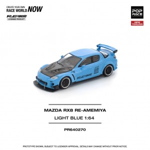 MAZDA RX-8 RE-AMEMIYA - LIGHT BLUE