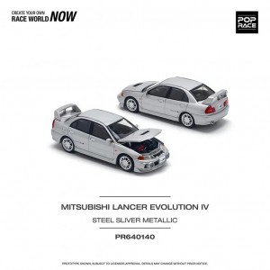 MITSUBISHI LANCER EVOLUTION IV STEEL SILVER