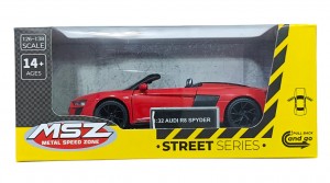 AUDI R8 SPYDER RED