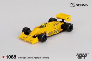 LOTUS 99T 12 AYRTON SENNA 1987 MONACO GRAND PRIX WINNER 