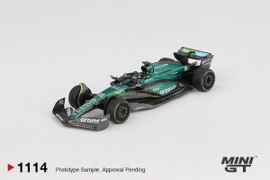 MINI GT ASTON MARTIN AMR24 18 LANCE STROLL 2024 F1 2024
