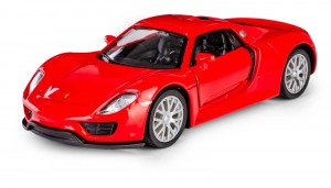 PORSCHE 918  SPYDER RED