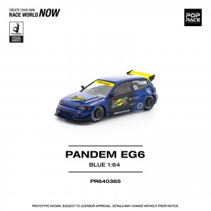 PANDEM CIVIC EG6 BLUEBLACK