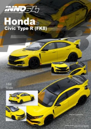 HONDA CIVIC TYPE R FK8 YELLOW