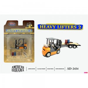 HEAVY LIFTERS 2 FIGURE SET FOR DIECAST SCALE MODEL CAR