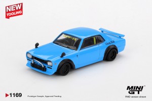NISSAN LB WORKS HAKOSUKA BABY BLUE 