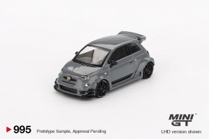 MINI GT ABARTH 595 LB-WORKS X ABAS WORKS GREY