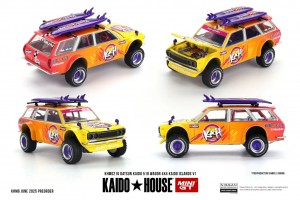 MINI GT DATSUN KAIDO 510 WAGON 4X4 KAIDO ISLANDS V1