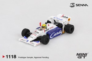 MINI GT TOLEMAN TG184 19 AYRTON SENNA 1984 MONACO GRAND PRIX 2ND PLAC