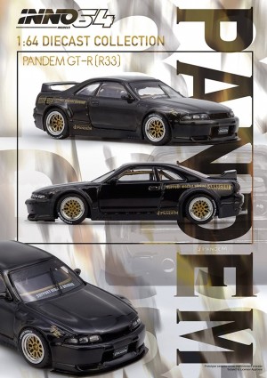 PANDEM GTR BCNR33 BLACK