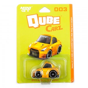 NISSAN GT-R R35 LB WORKS TYPE 1,REAR WING VER 2 LB GOLD    