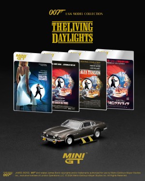 PREORDER ASTON MARTIN V8 VANTAGE THE LIVING DAYLIGHTS WEAPONS ON ENGLISH BLIS