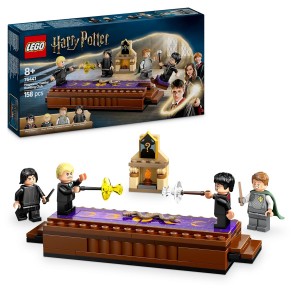 LEGO HARRY POTTER HOGWARTS CASTLE DUELING CLUB WIZARD TOY FOR KIDS 