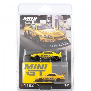 NISSAN LB-ER34 SUPER SILHOUETTE SKYLINE SPORT YELLOW