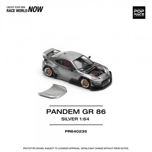 PANDEM GR86 SILVER NEW TOOLING